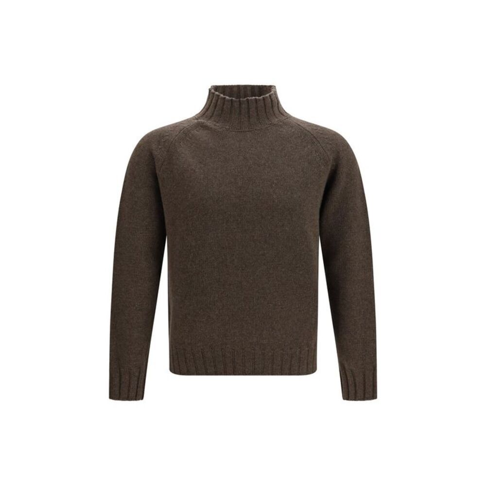 Aragona Cashmere Brown Cashmere Men's Sweater